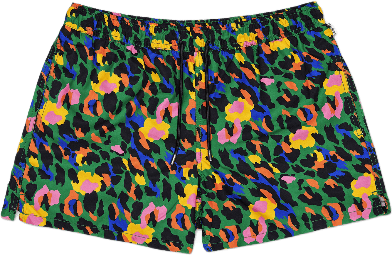 Leopard Swim Shorts Multi