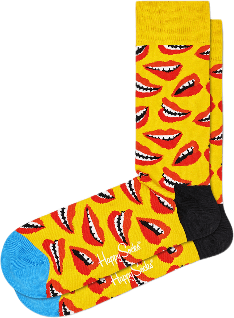 Lips Sock Multi, Unisex, Vêtements, Sous-vêtements, multicolore, 41-46