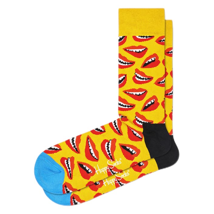 Lips Sock Multi, Unisex, Vêtements, Sous-vêtements, multicolore, 41-46