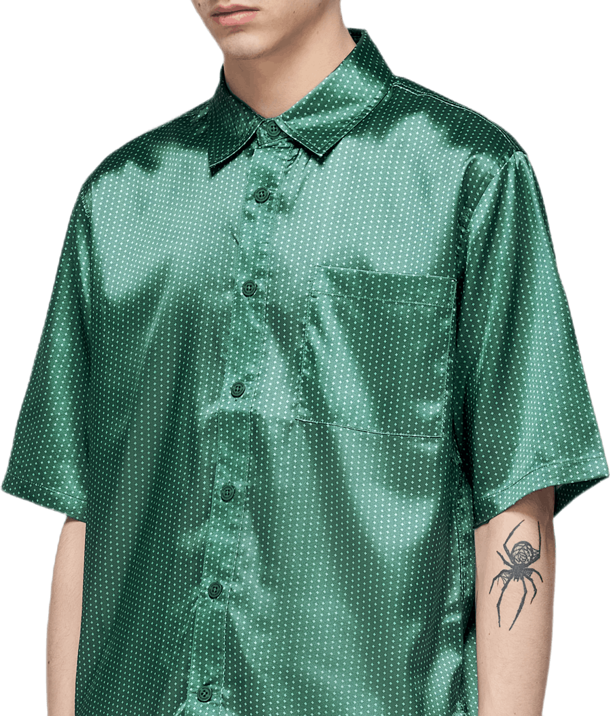 Boxy Shirt Green