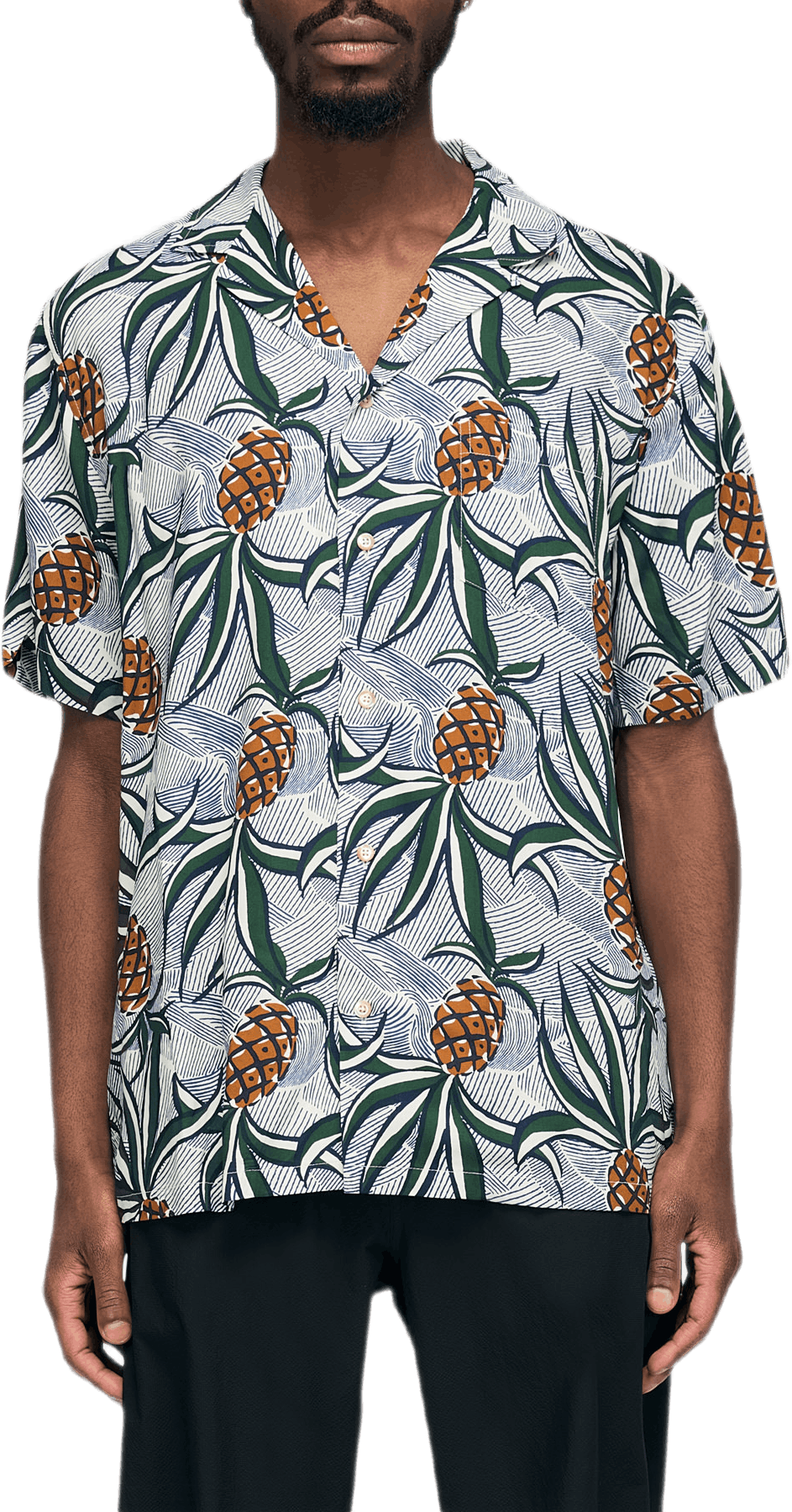 M-4974-129-19-240 Multi, Male, Kleding, Overhemden, Multi kleur, L