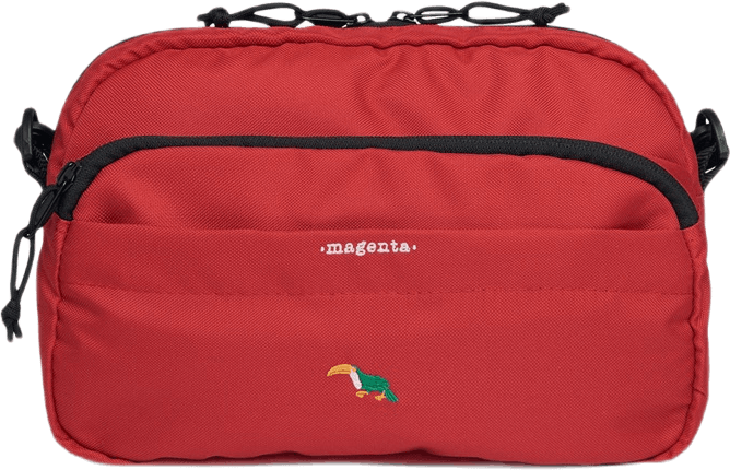 Messenger Bag Red, Unisex, Utrustning, Tillbehör, Röd, ONESIZE