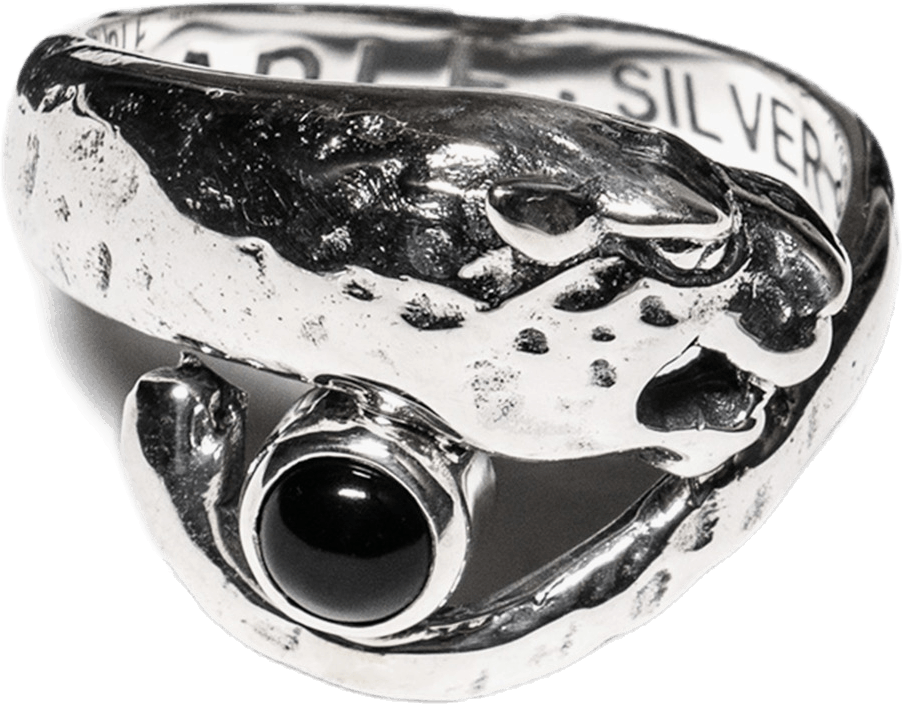 Big Cat Ring Silver, Unisex, Aparelhos, outros acessórios, Prata, 68