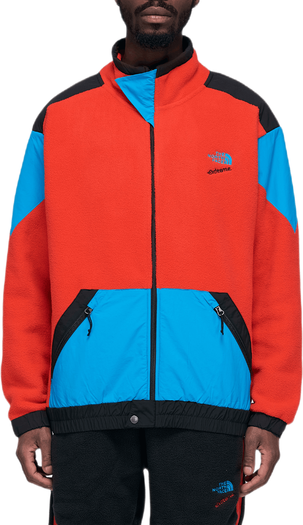 90 Extreme Fleece Fz Jacket Red