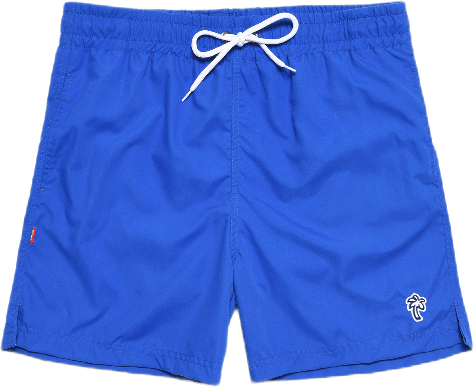 Palm Swim Shorts Blue, Male, Apparels, Swimwear, Blue, S