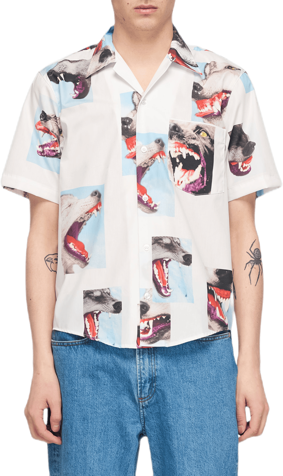 Alpha Troop S/s Shirt White