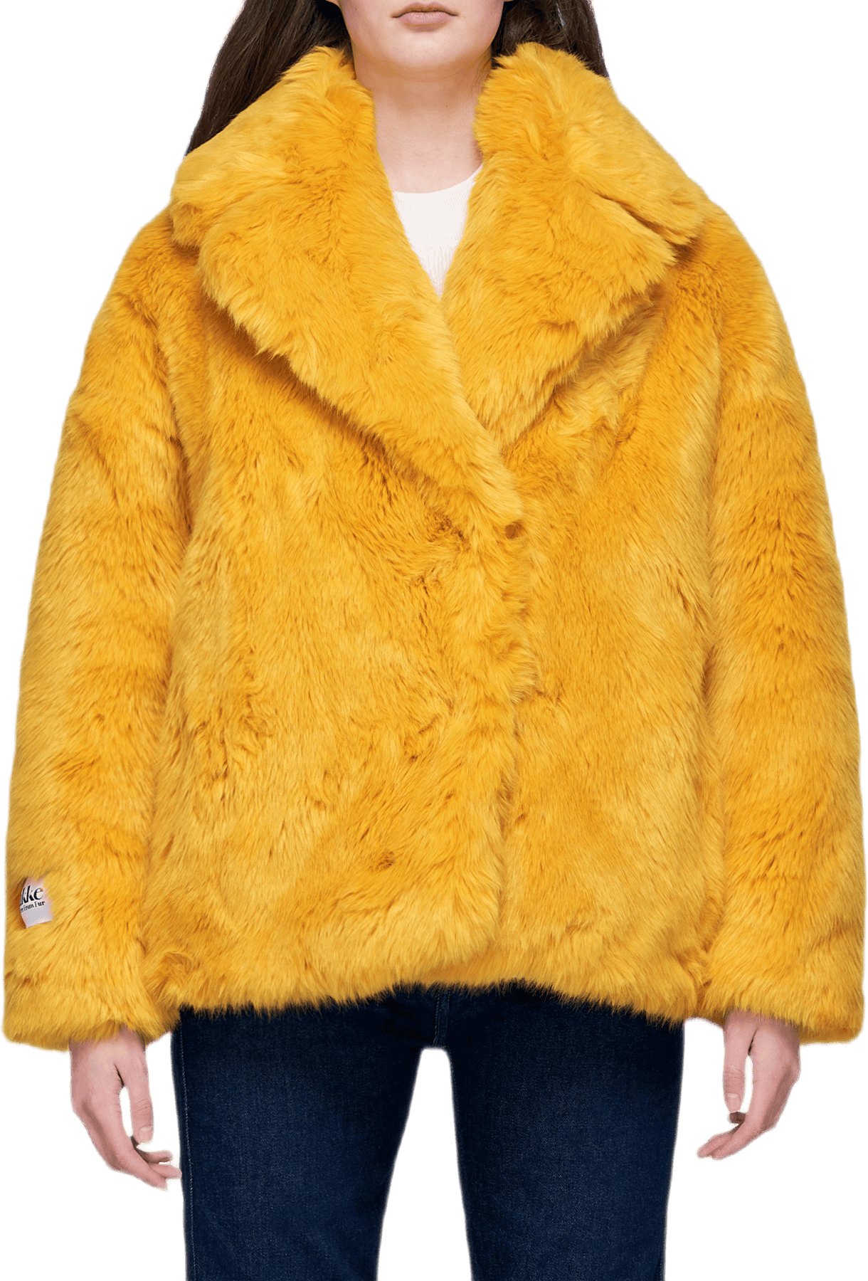 Boxy Oversized Drop Shoulder Yellow