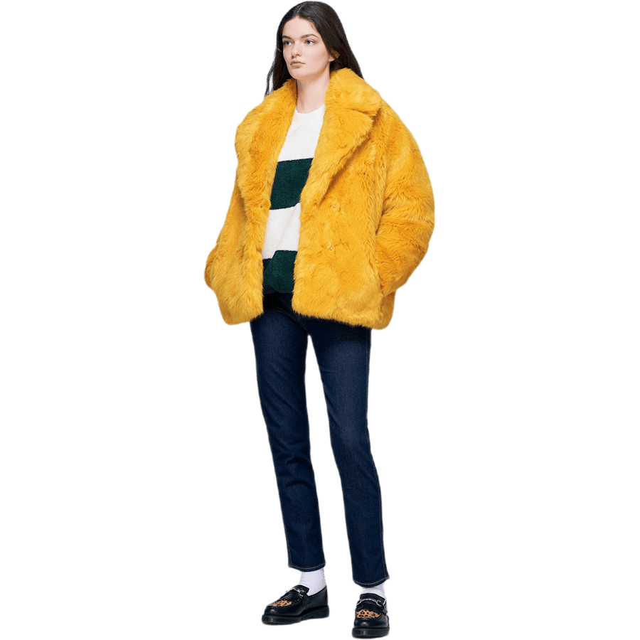 Boxy Oversized Drop Shoulder Yellow - Bild 2