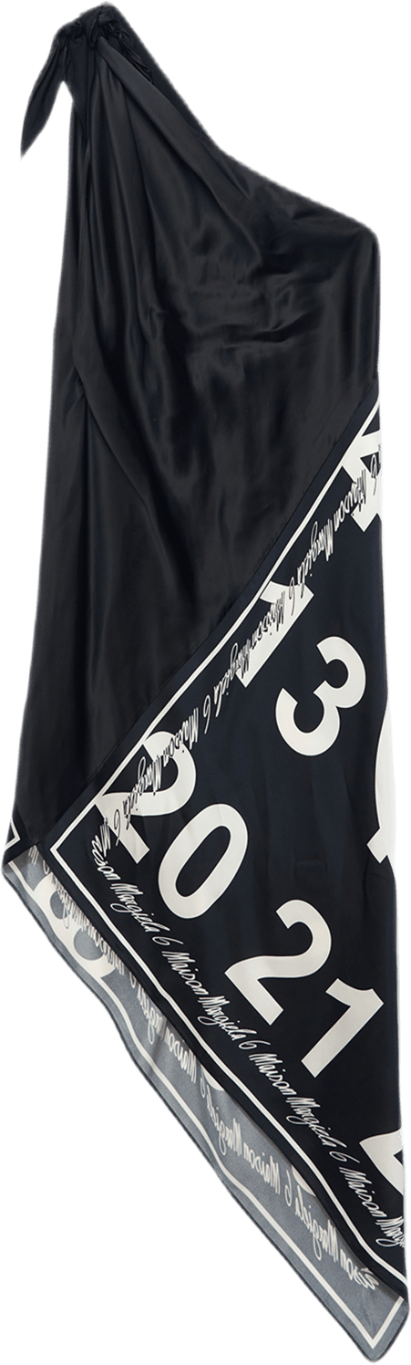 Logo Foulard Dress Black - Bild 4