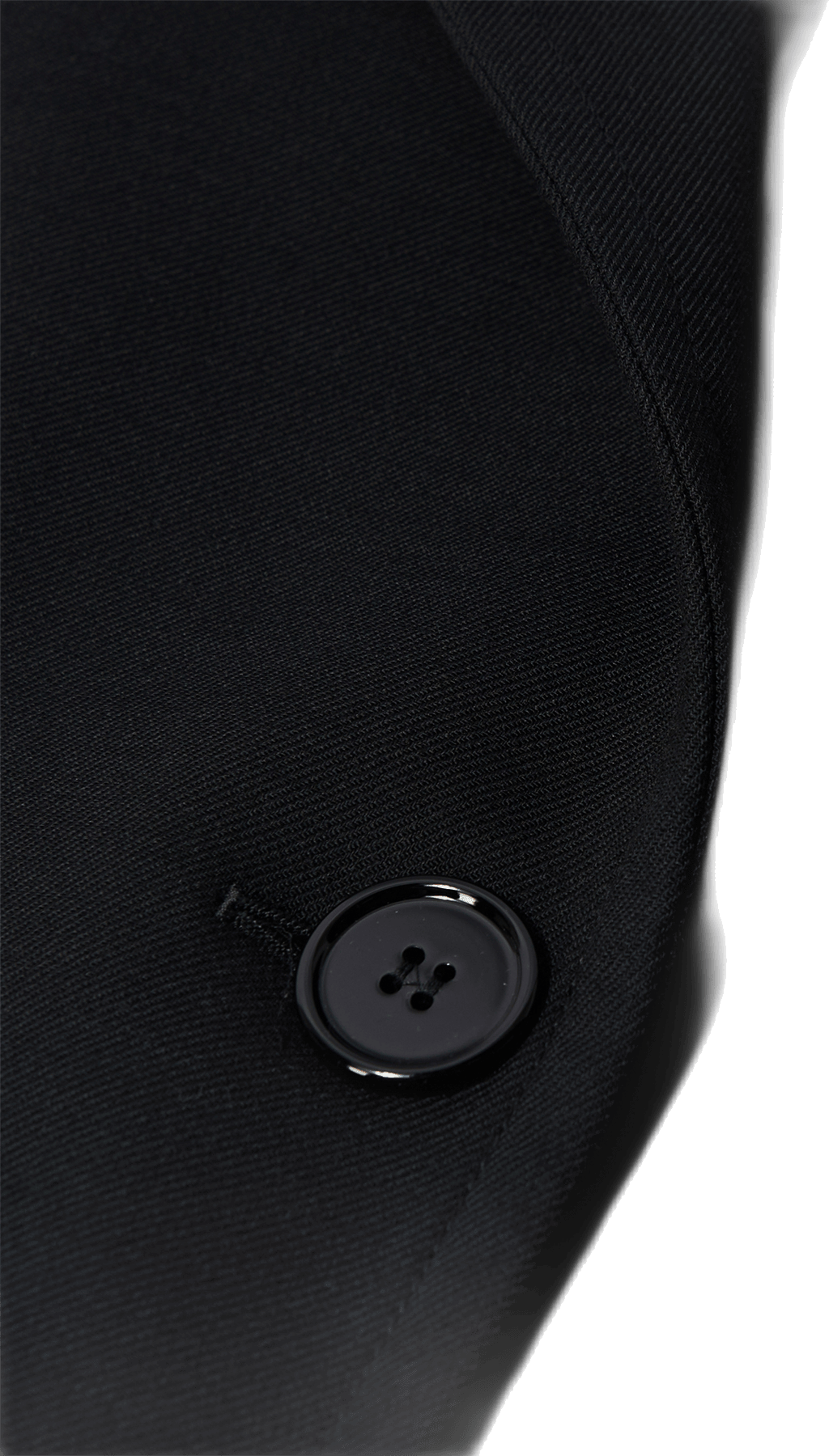 Oversized Round Coat Black - Bild 4