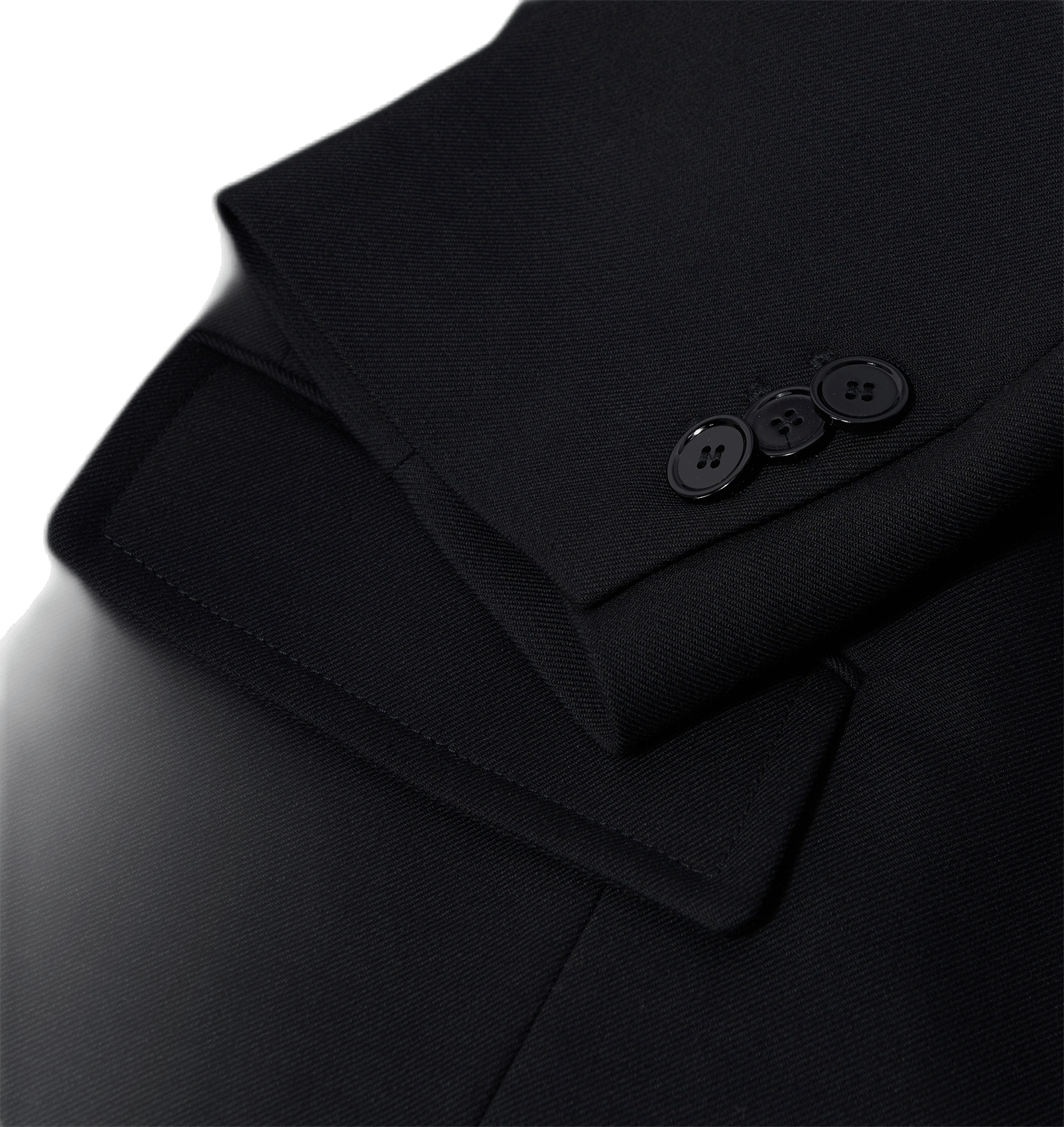 Oversized Round Coat Black - Bild 5