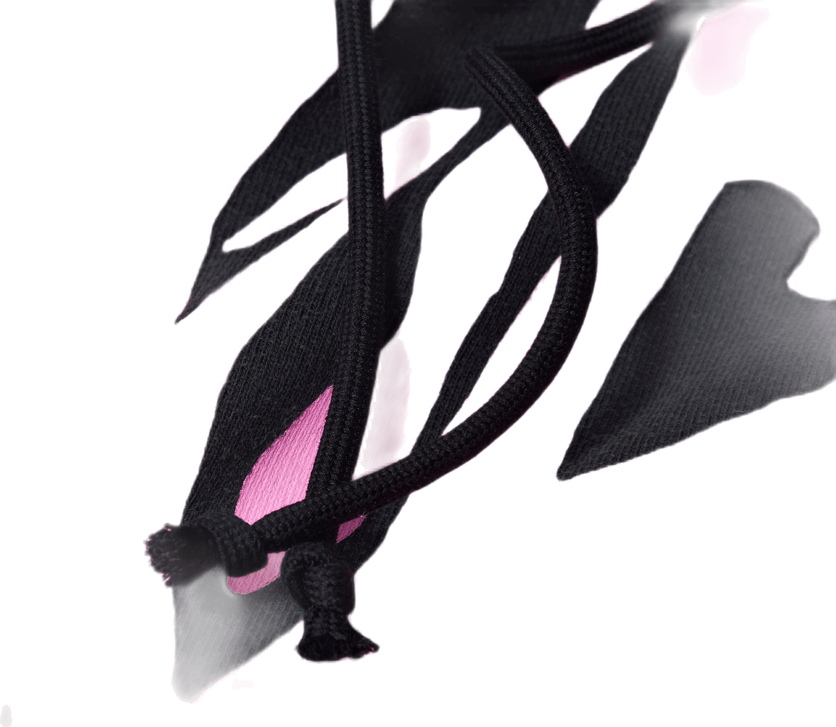 Oversized Sleeveless Hoodie Black - Bild 2