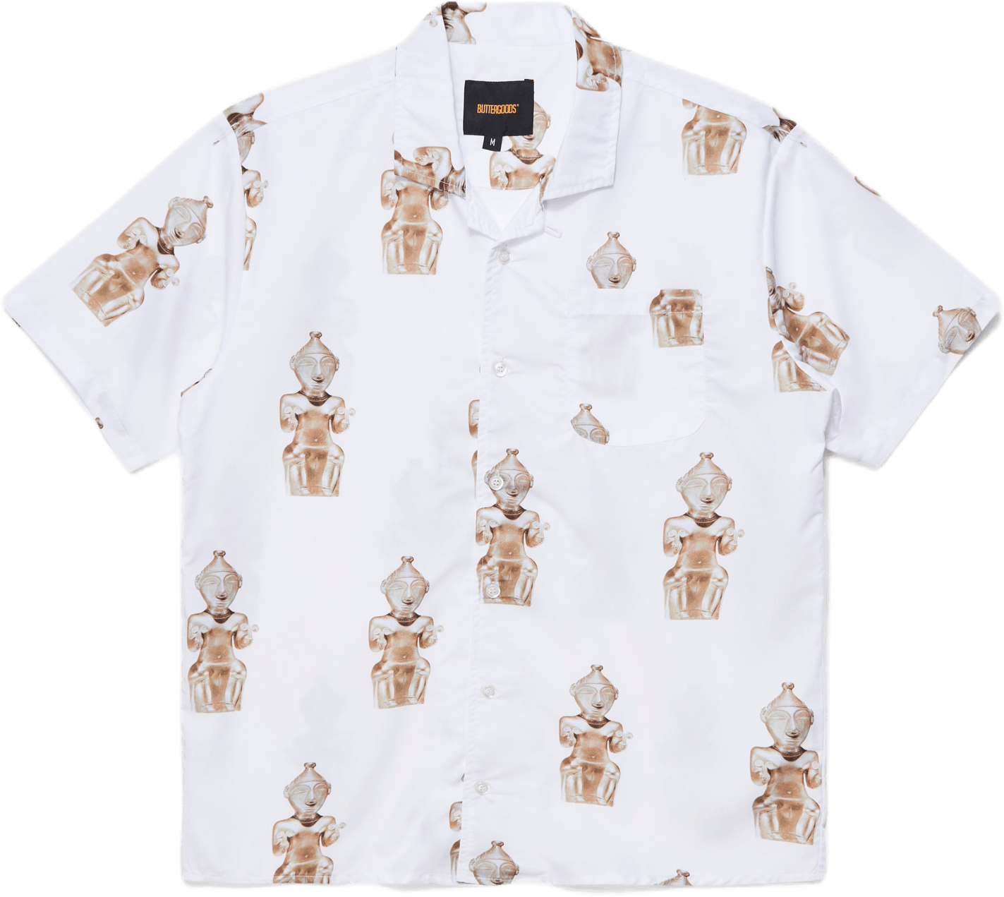 Sculpture Shirt White, Male, Kleding, Overhemden, Roze, M
