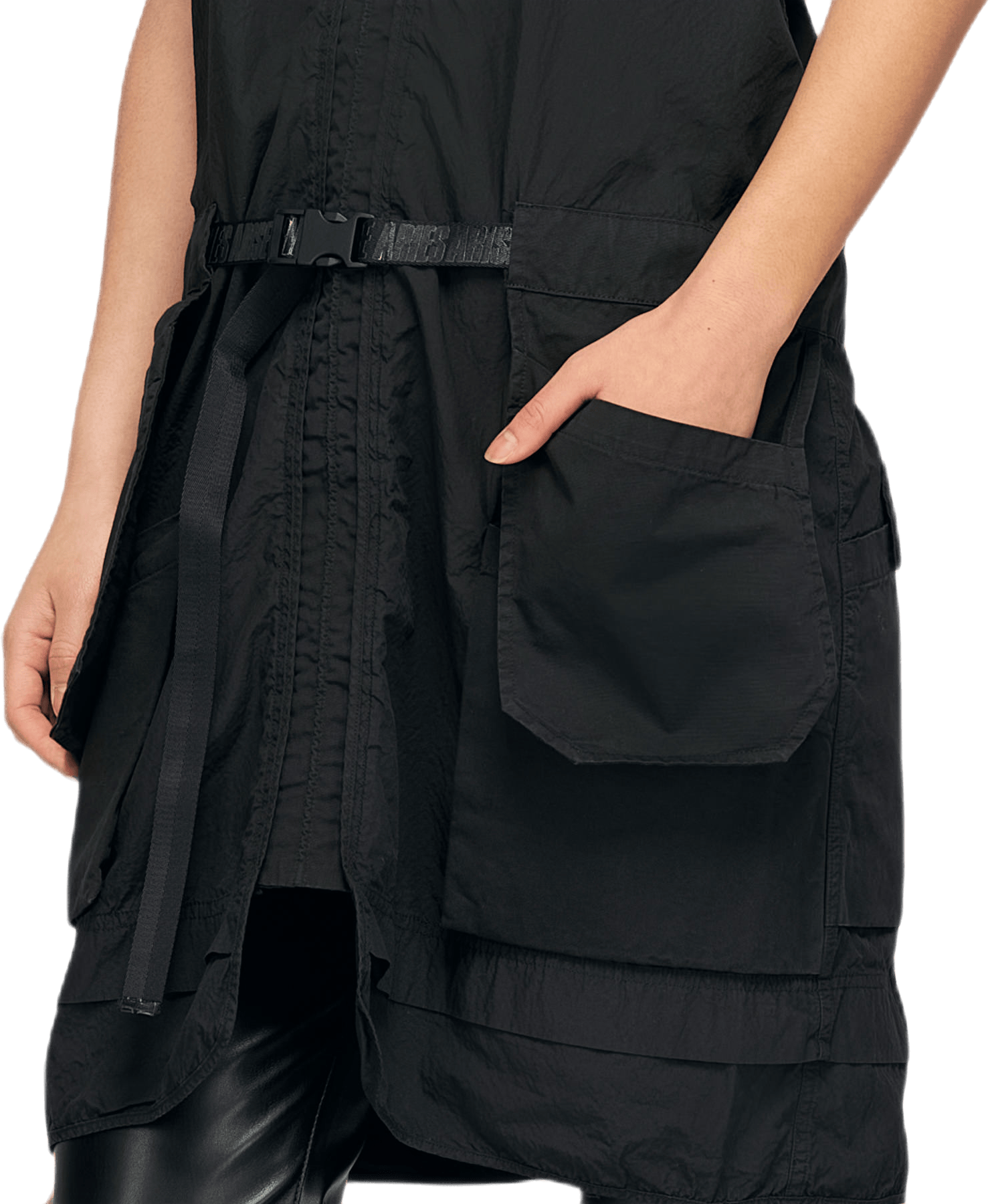 Cargo Dress Black - Bild 3