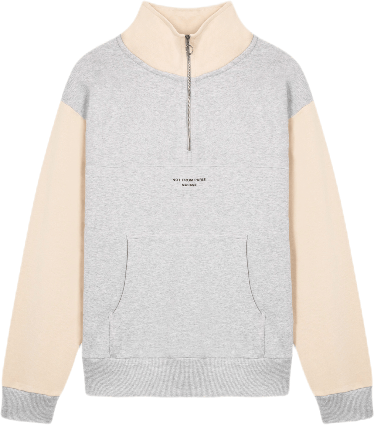 Half-zipped Nfpm Sweatshirt Gray
