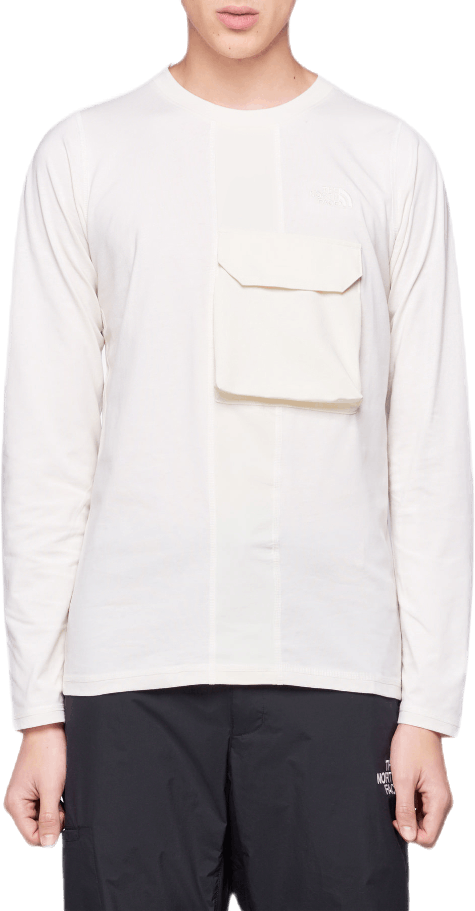 Steep Tech Long Sleeve Tee White, Male, Abbigliamento, Tops, Bianca, XXL