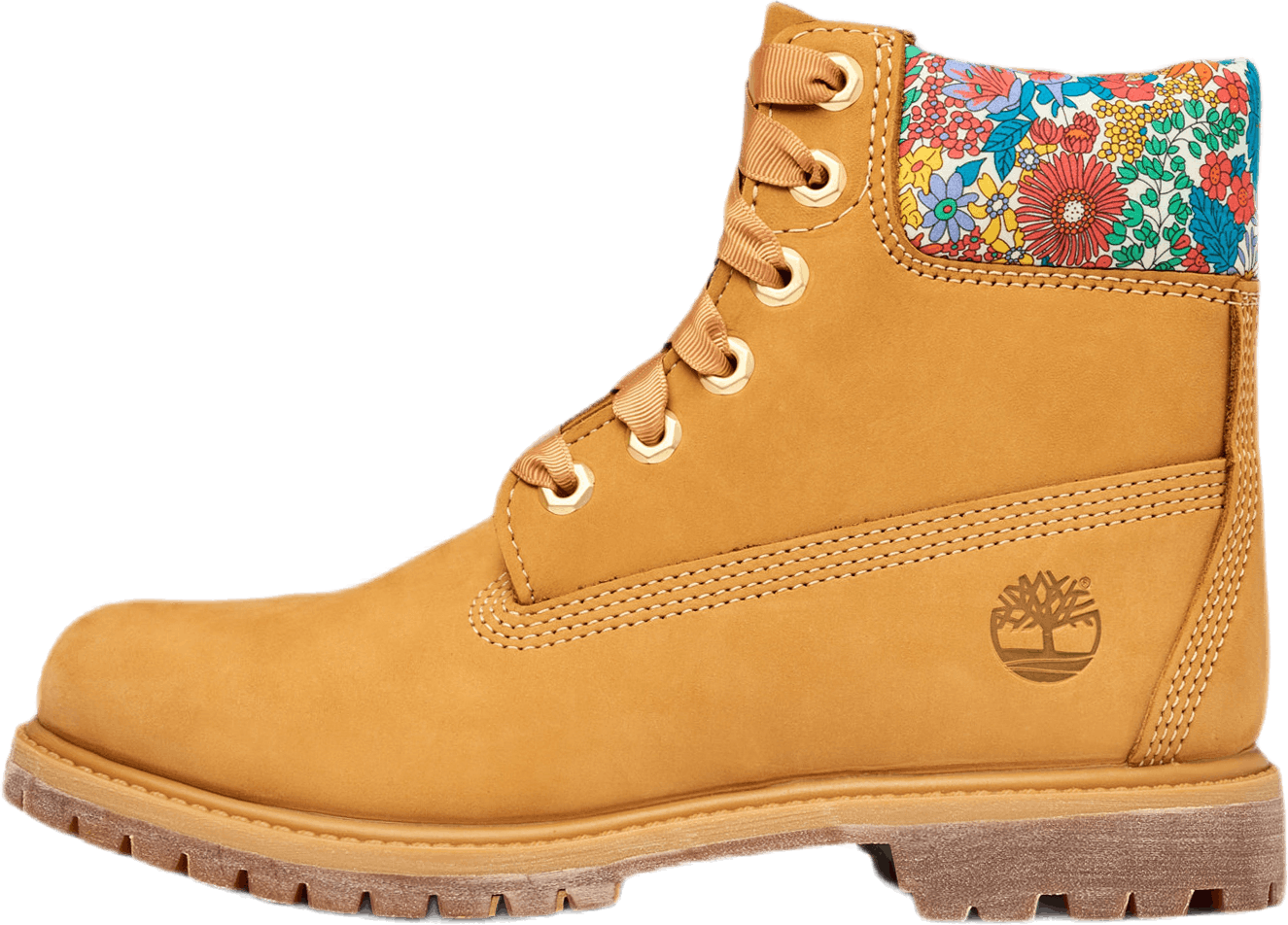 Womens 6 Inch Premium White Brown, Female, Scarpe, Stivaletti, Marrone, EU 41