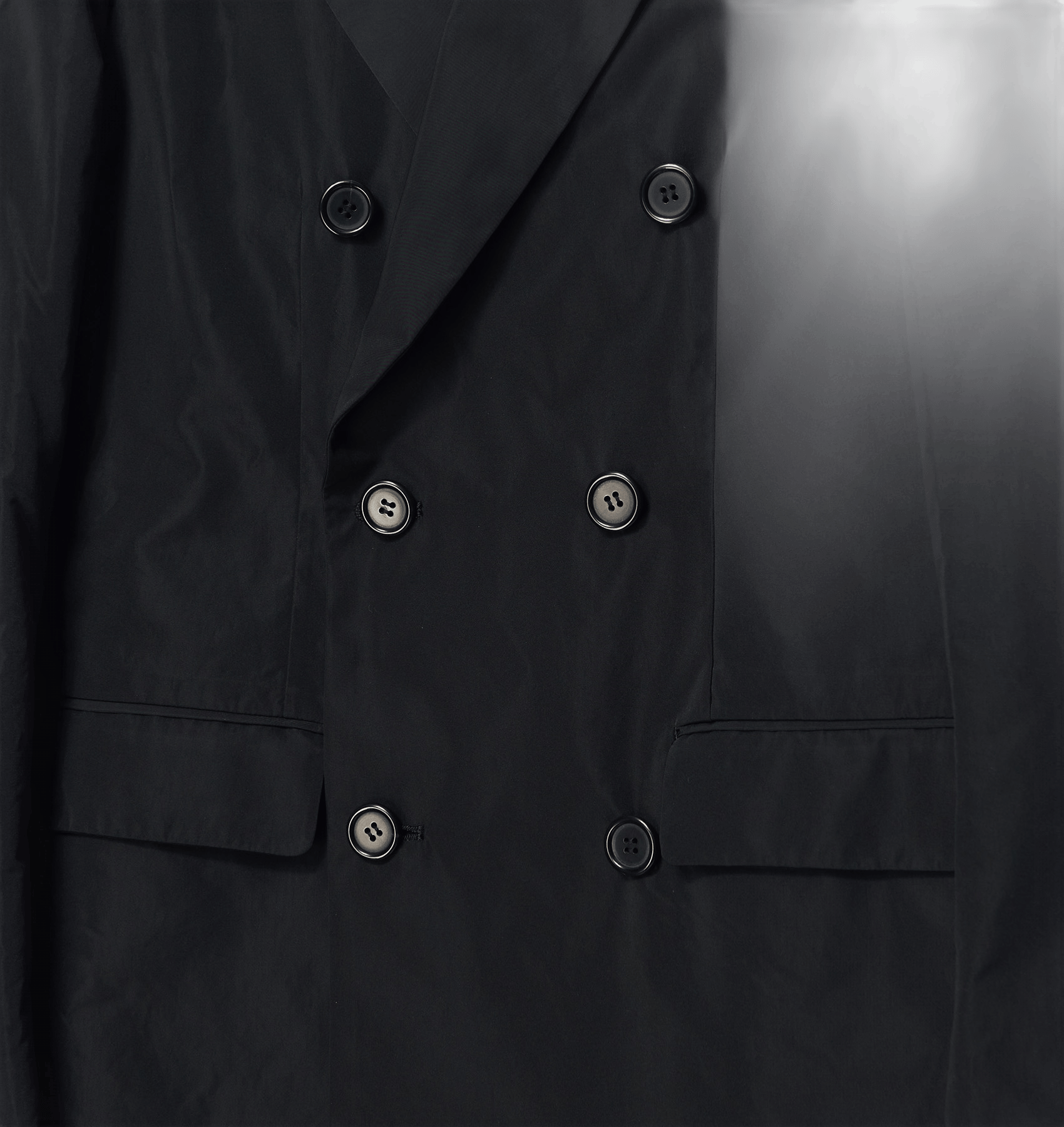 Double Breasted Tuxedo Jacket Black - Bild 2