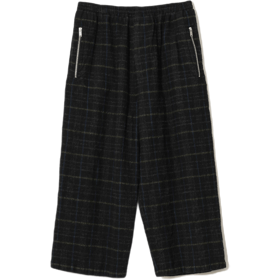 Boiled Wool Easy Wide Pant Black