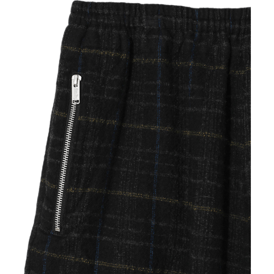 Boiled Wool Easy Wide Pant Black - Bild 2