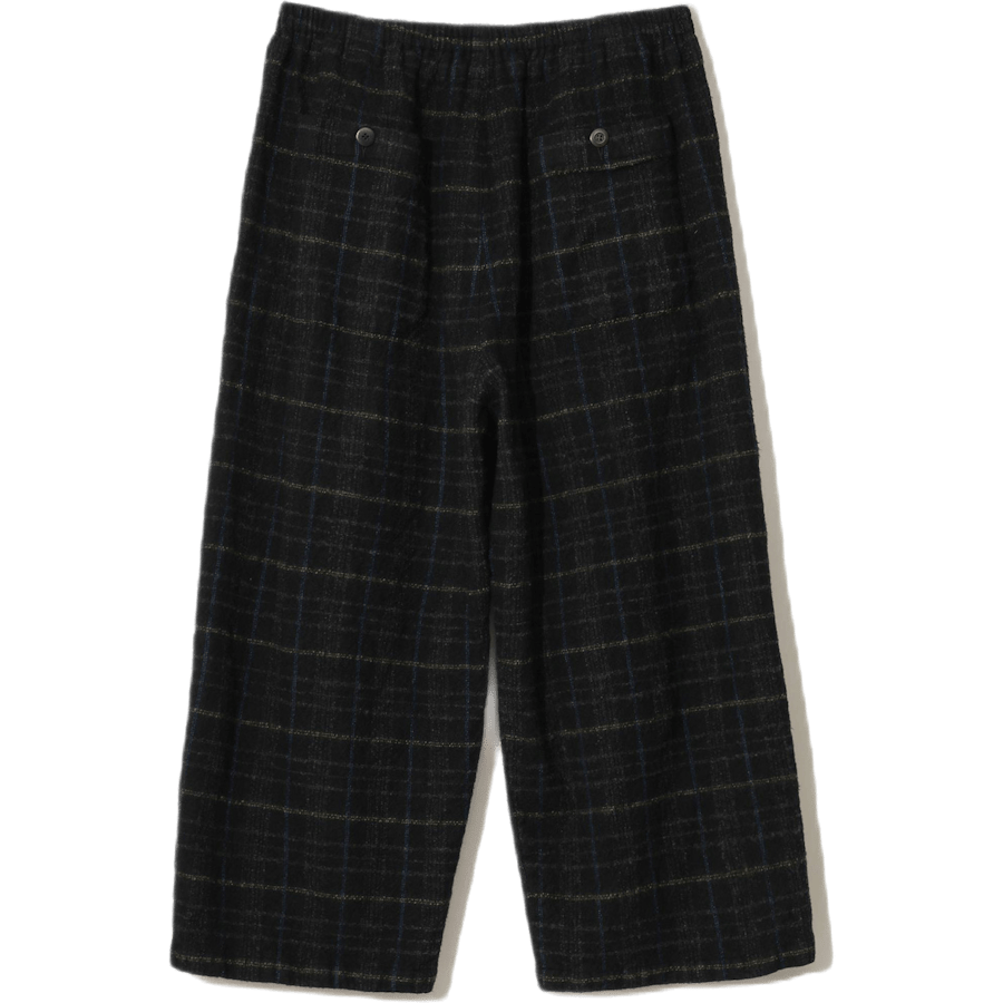 Boiled Wool Easy Wide Pant Black - Bild 3