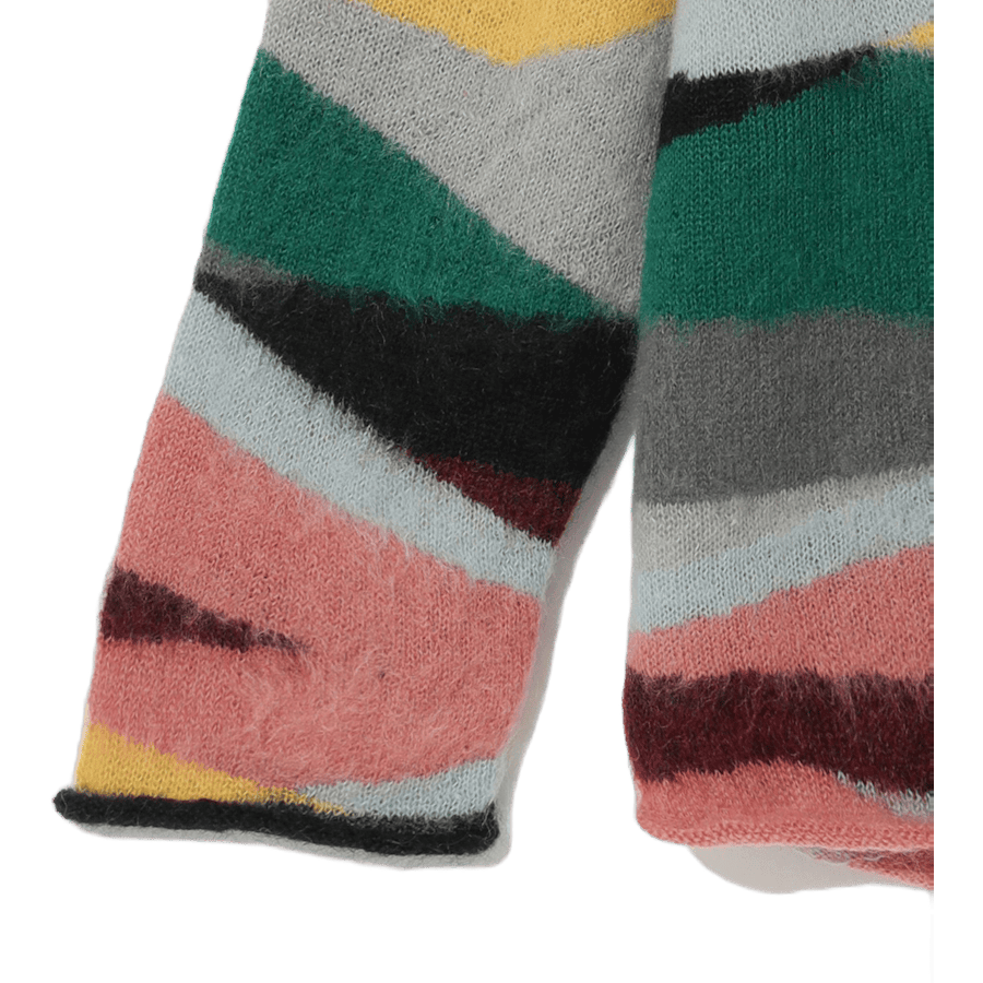 Random Color Mohair Knit Sweat Multi - Bild 4