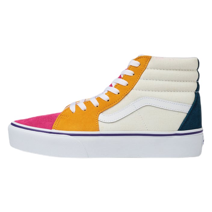Mini Cord Sk8-hi Platform 2.0 Multi, Female, Topánky, Tenisky, viacfarebný, EU 36,5