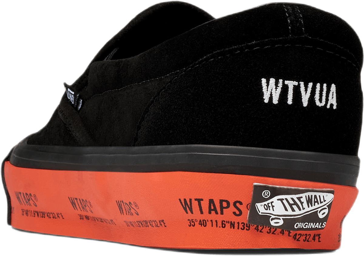 X Wtaps Og Classic Slip-on Lx Black