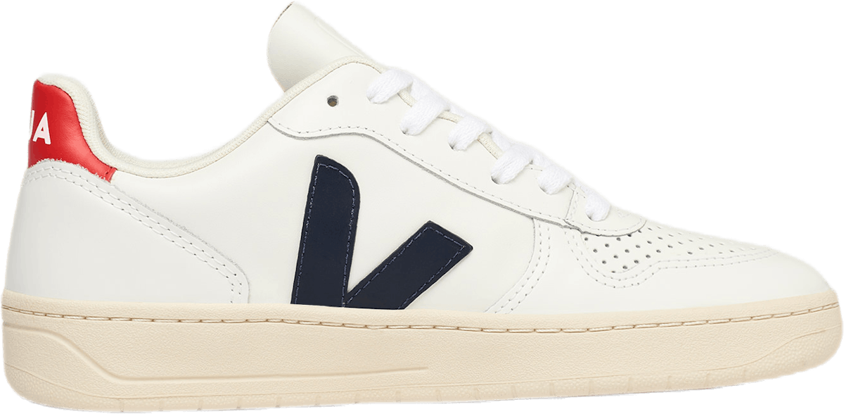 Wmns V-10 Leather White