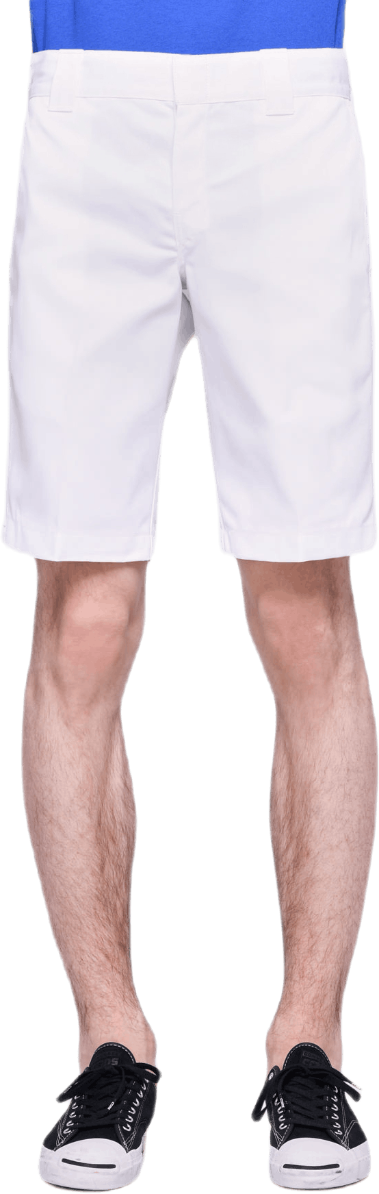 11´ Slim Straight Work Shorts White, Male, Apparels, Bottoms, White, W34