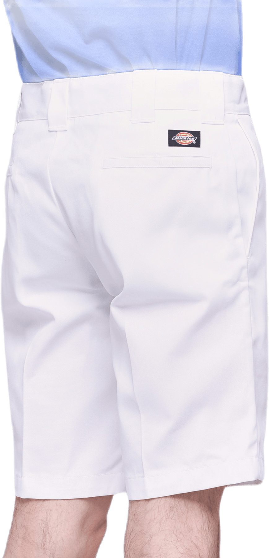 11´ Slim Straight Work Shorts White - Bild 4