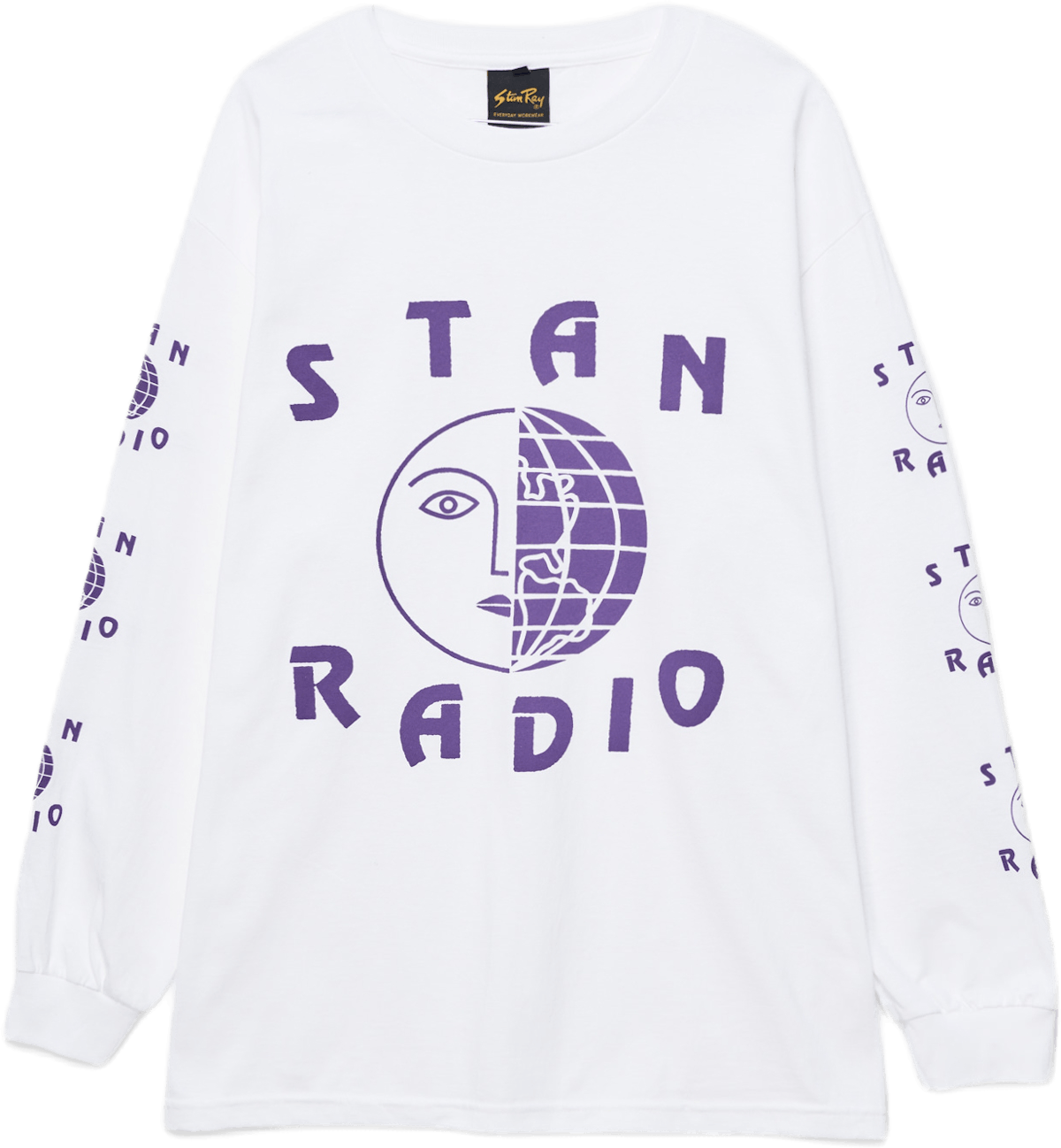 Stan Radio Ls T-shirt White