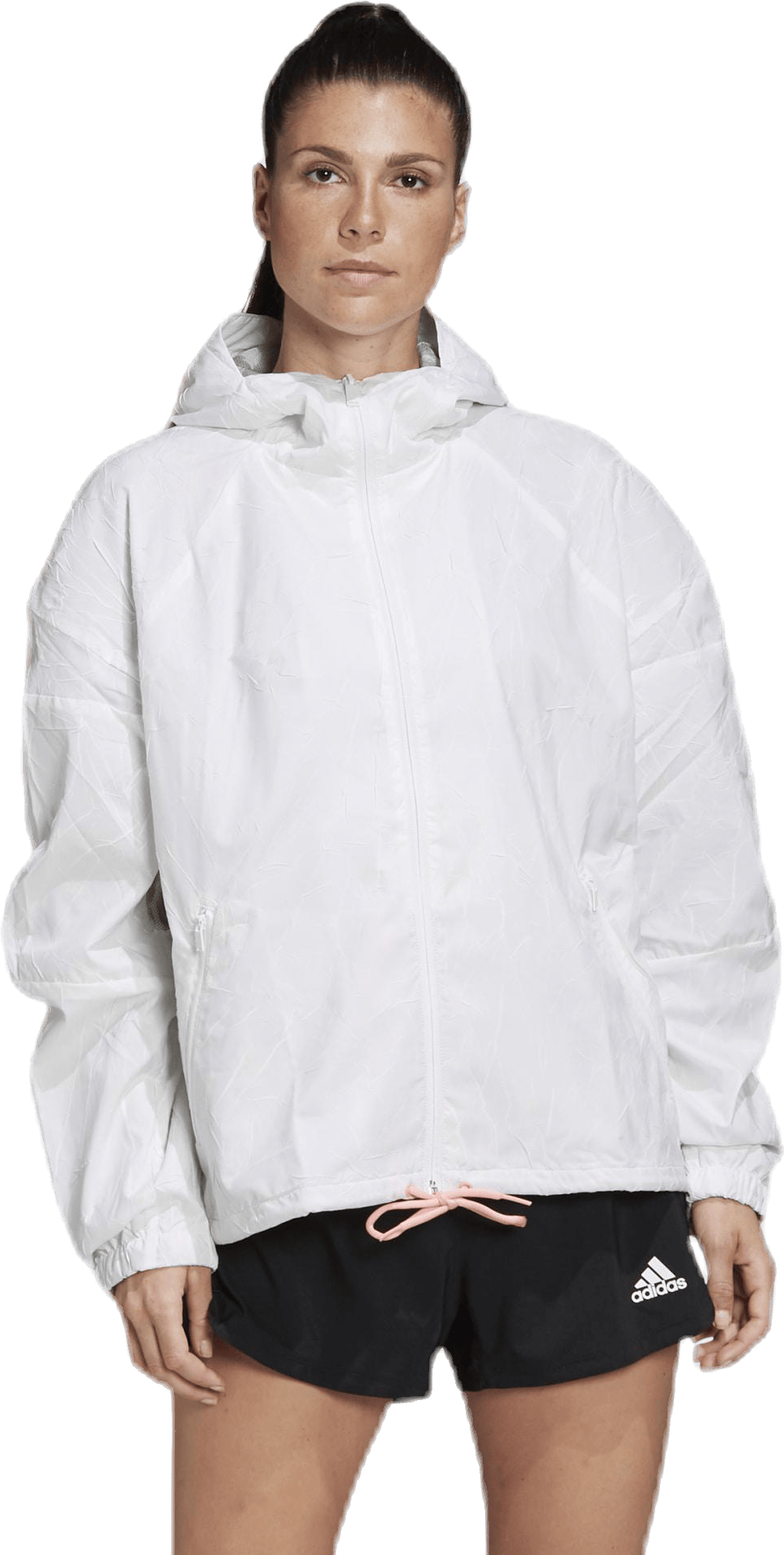 W.N.D Jacket Pink/White, Female, Apparels, jackets, Workout, White, XXS