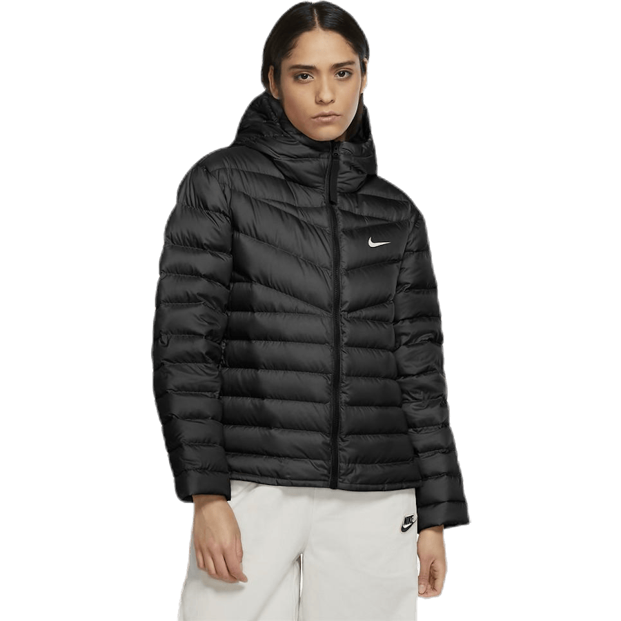 Nsw Wr Lt Wt Dwn Jkt White/Black