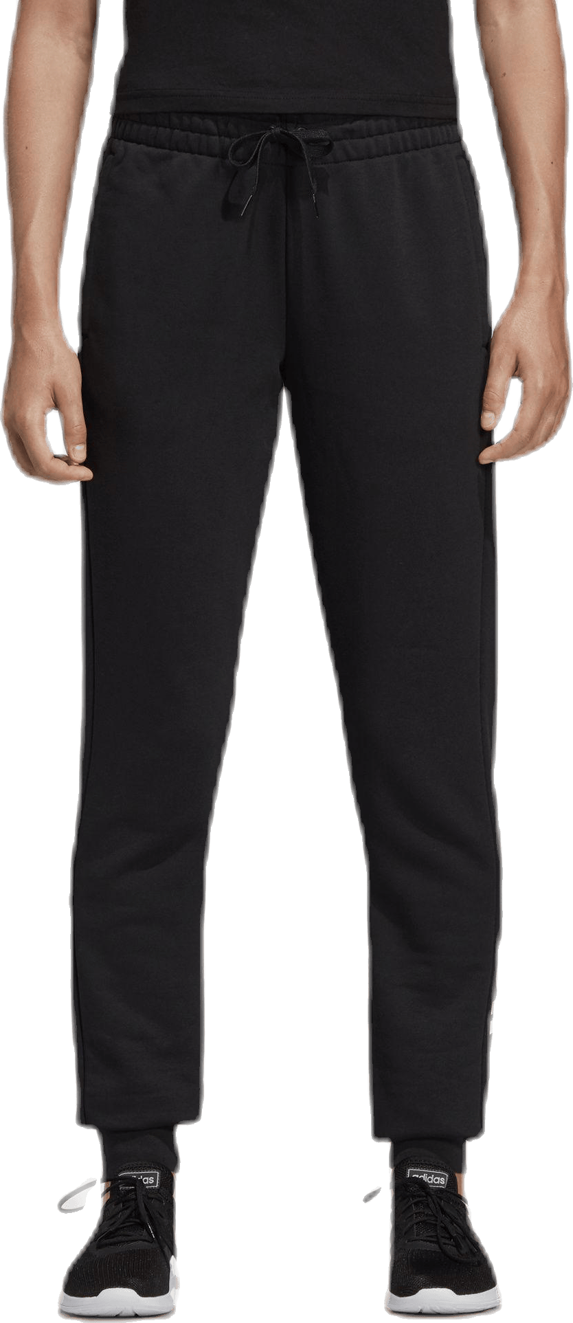 Essentials Linear Pant Black / White, Female, Kläder, Byxor, Svart, XL