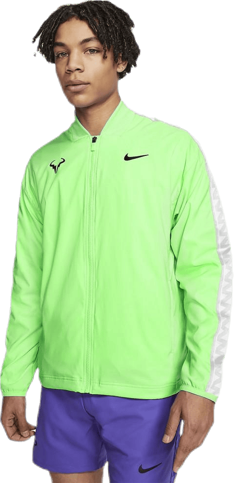 Rafa Court Jacket Black/Green