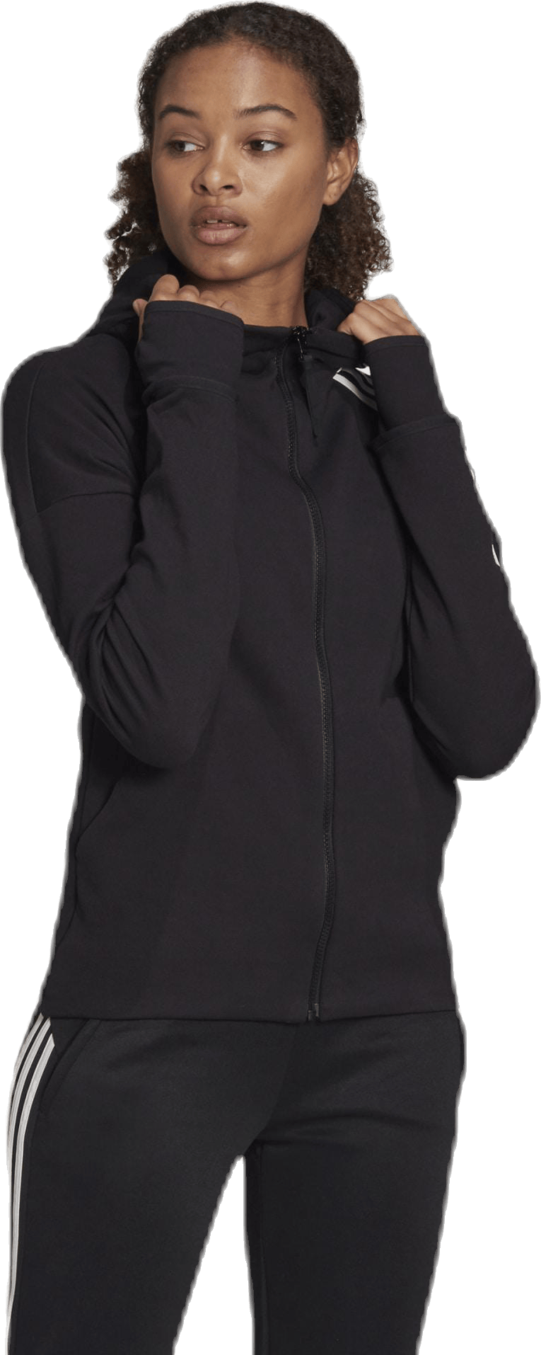 Zne Hd Black, Female, Apparels, Shirts, Black, XXL