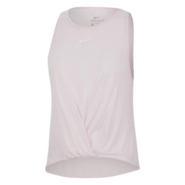 Icon Clash Tank Pink/White, Female, Vêtements, Tops, Courses, Rose, XL