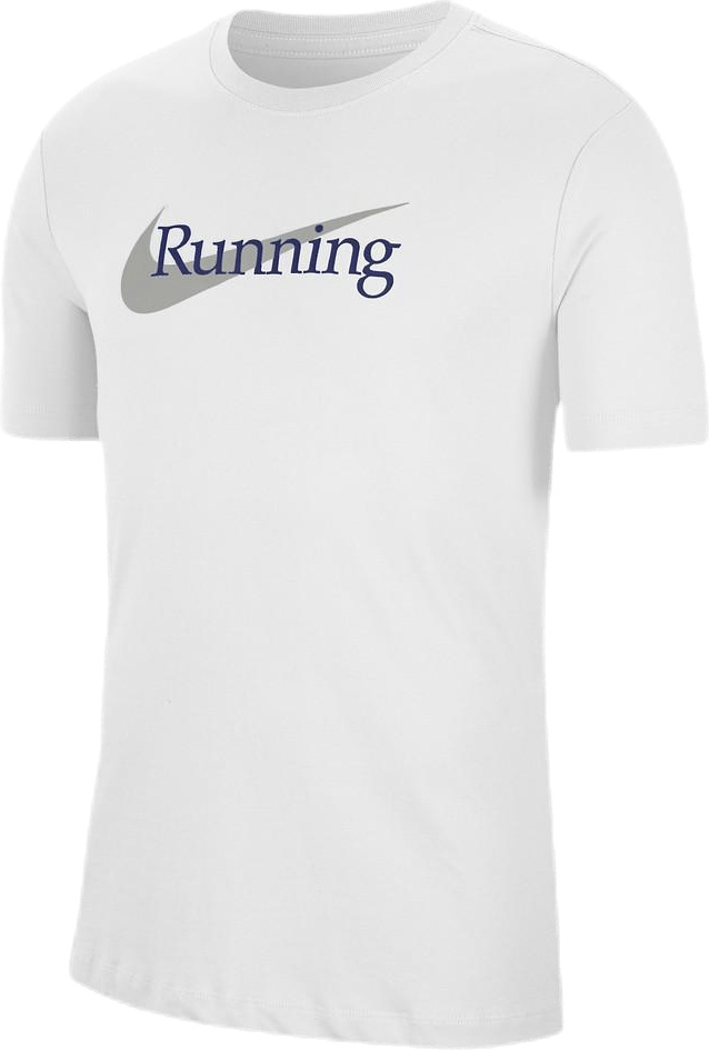 Dri-FIT Tee HBR White, Male, Apparels, T-shirt, Running, White, XXL