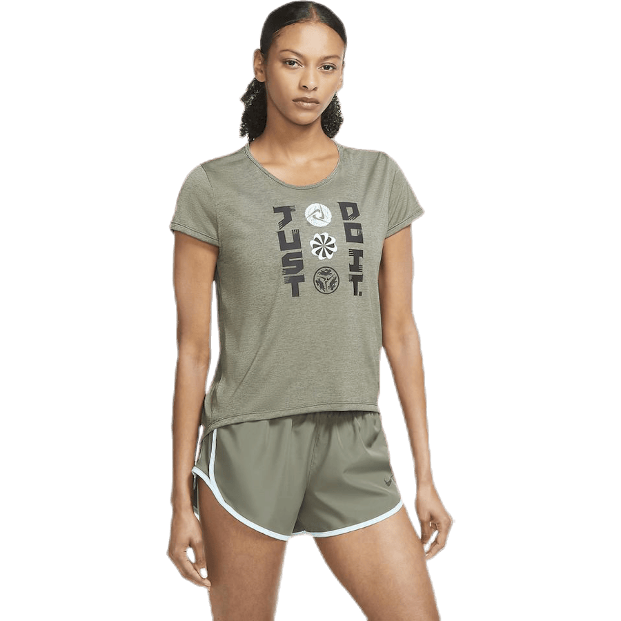 Icon Clash SS Top Black/Beige