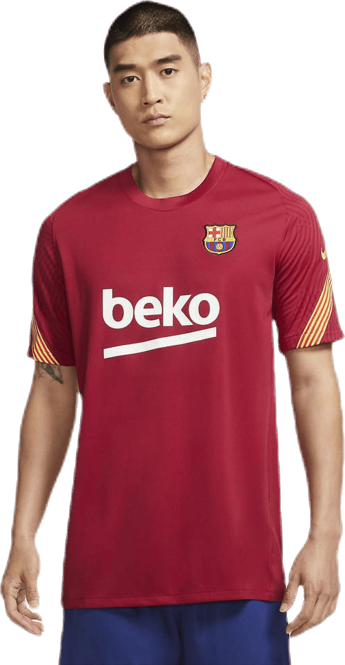 FC Barcelona Strike Top Patterned, Male, Abbigliamento, Maglietta, Calcio, Rosso, XL