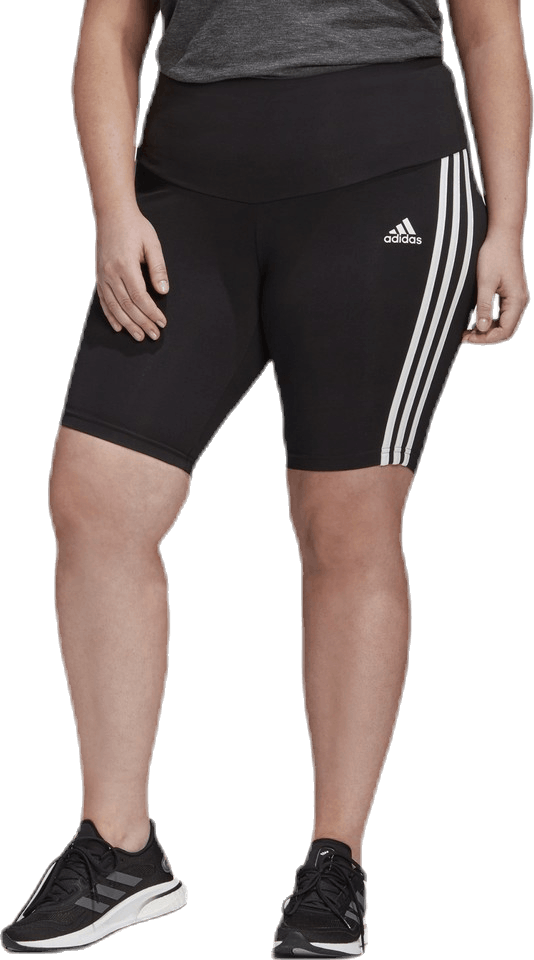 Mh Co Shrt In Plus White/Black, Female, Vaatteet, Treenitrikoot, Musta, XXXL