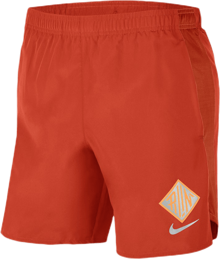 Challenger Wild Run Short GX Orange/Silver, Male, Apparels, Shorts, Running, Orange, L