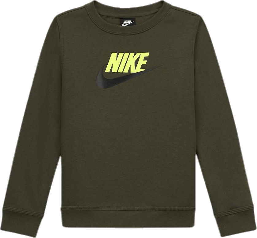 Club Futura Crew Junior Green, Unisex, Apparels, Shirts, Green, M