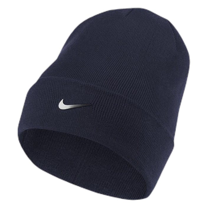 Swoosh Cuffed Beanie, Unisex, Apparels, hats & caps, Blue, ONESIZE