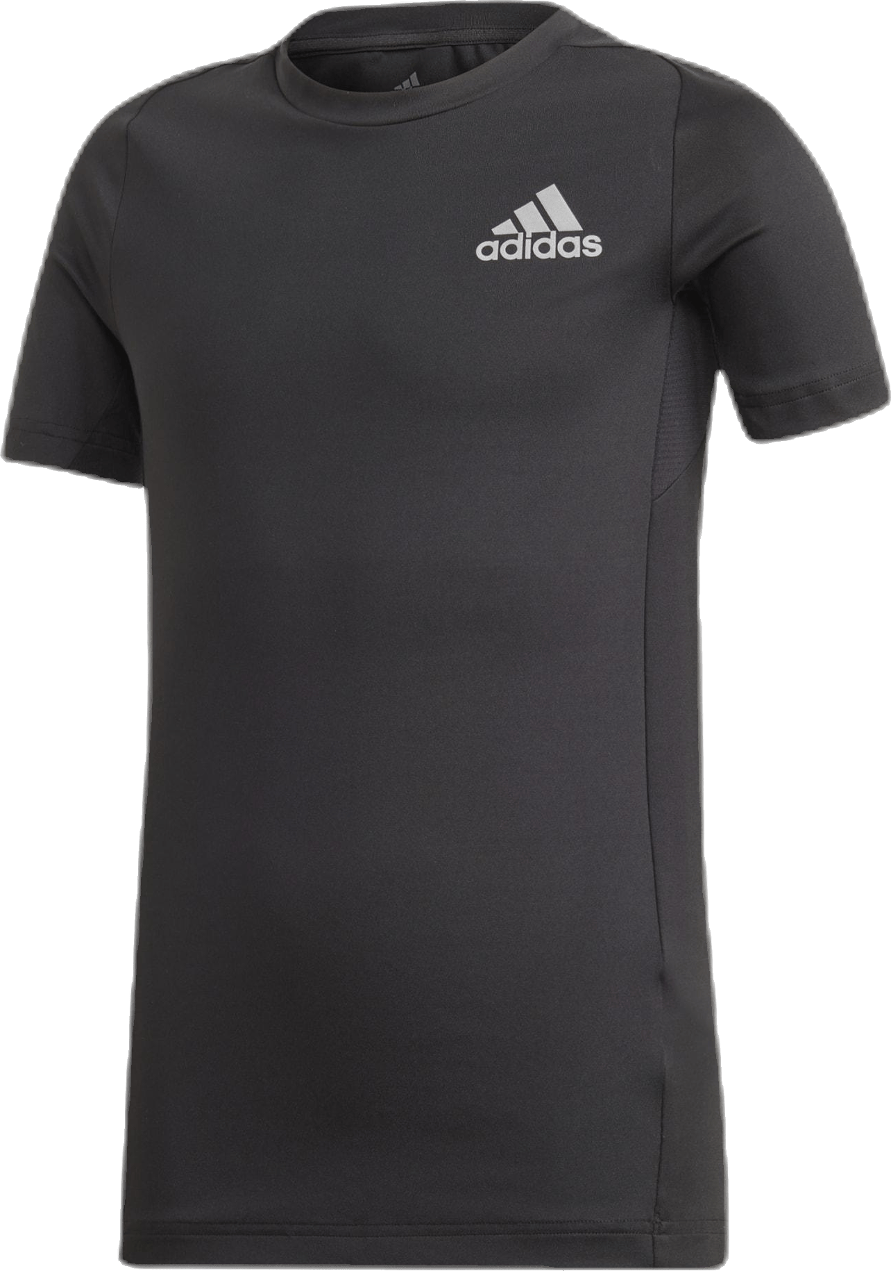 Jb Ask Spr Tee Black / Reflective Silver, Unisex, Klær, T skjorte, Trening, Svart, 116