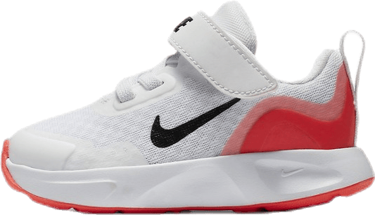 Wear All Day Toddler White/Red, Unisex, Skor, Sneakers, Flerfärgad, EU 23,5