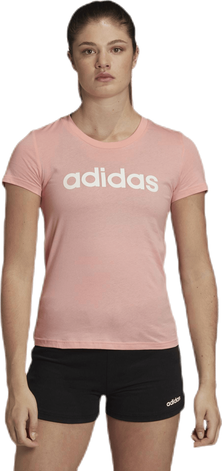 Linear Slim Tee Pink