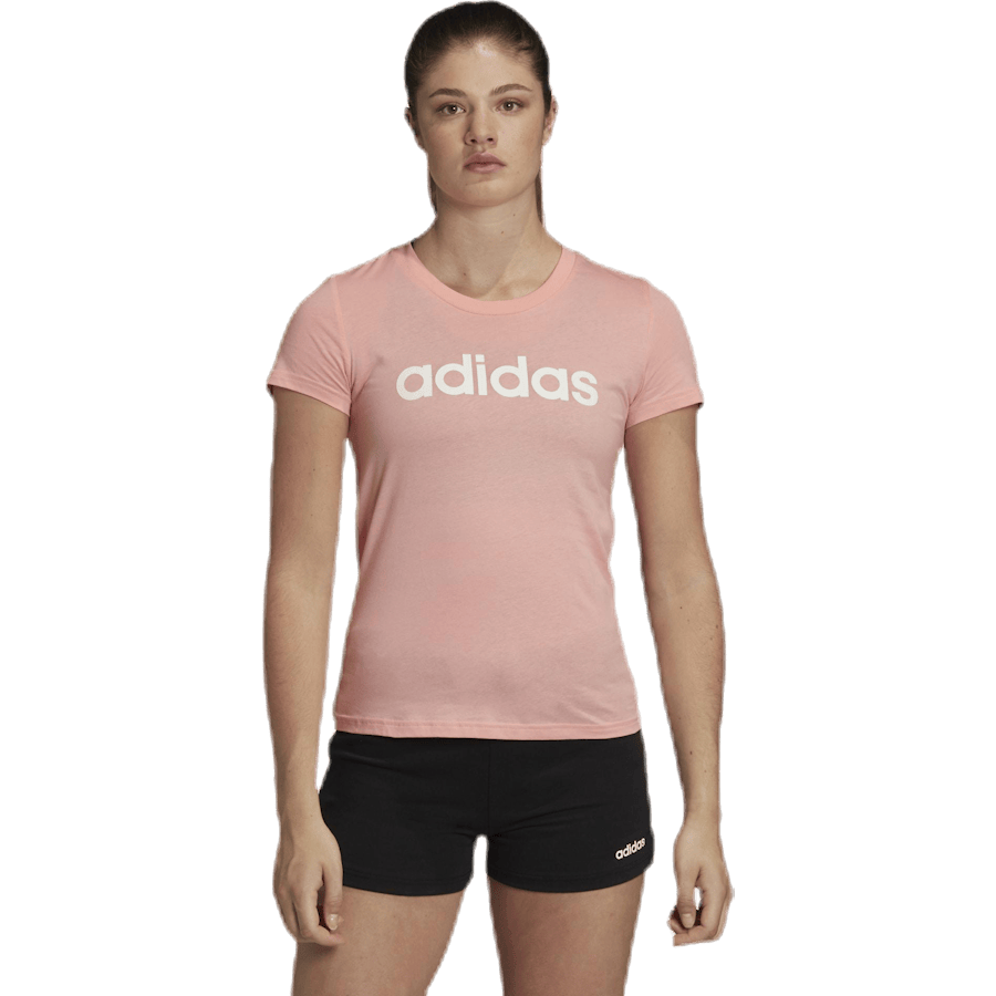 Linear Slim Tee Pink