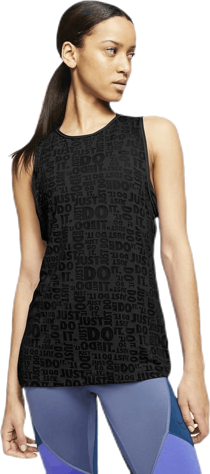 JDI Burnout Tank Black, Female, Odzież, Tops, Trening, Czarny, L